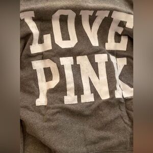 Gray Love Pink Sweatshirt